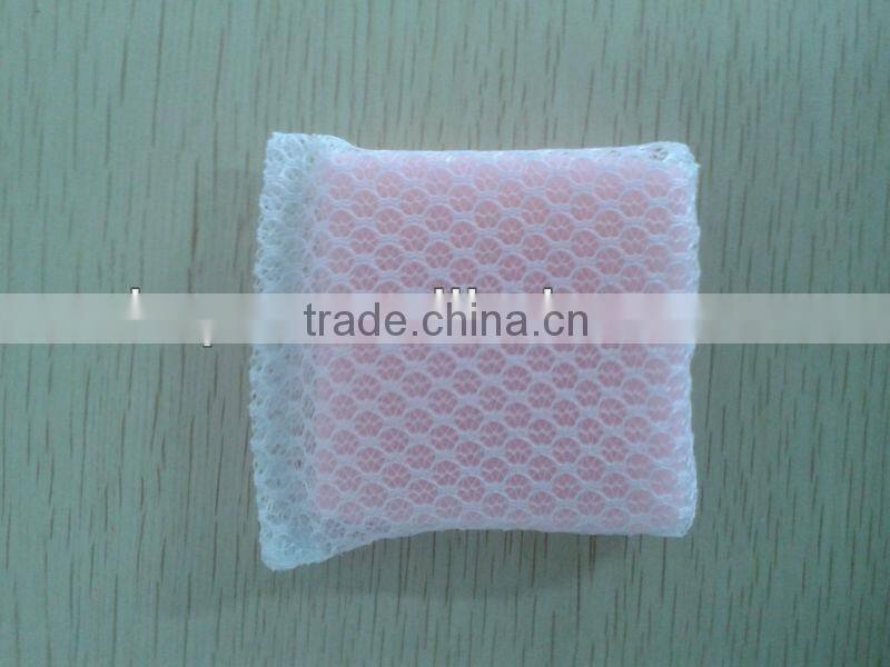 microfiber cloth colorful kitchen cleaning sponge (KP-054)