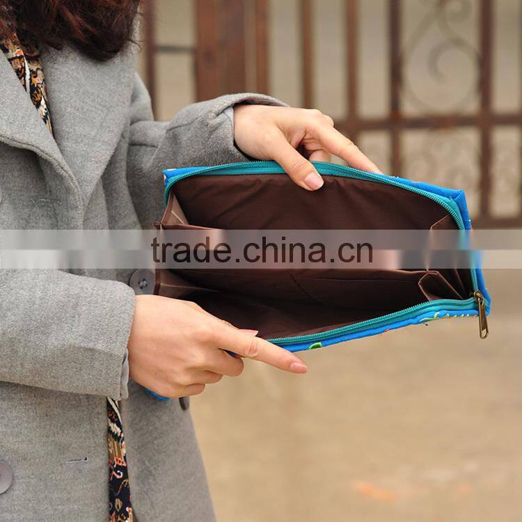 Women's embroidered Wallet /purse for shopping/party