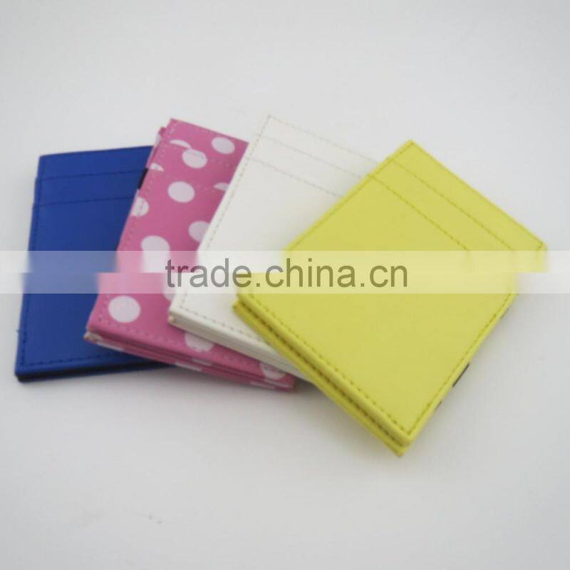 Plaro cheap leather id card case, leather playing card case