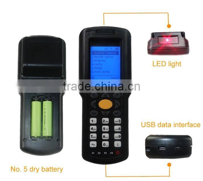 NT-9800 Wirless Handheld Code Bar Data Collector Terminal with USB interface in Warehousing and Express