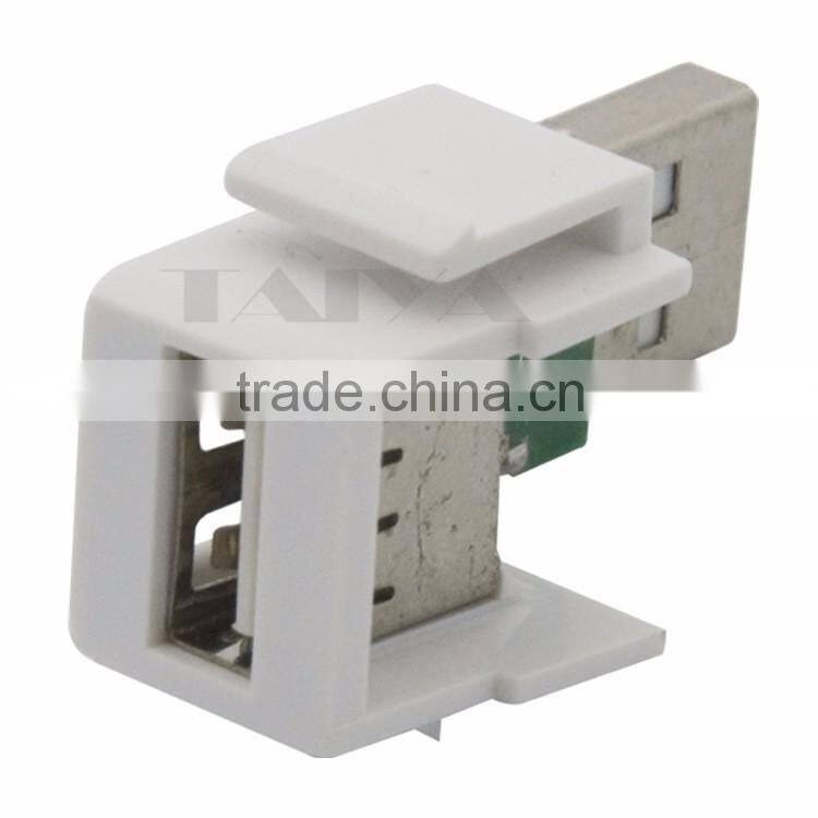 Keystone USB 2.0 Female To Male Connector