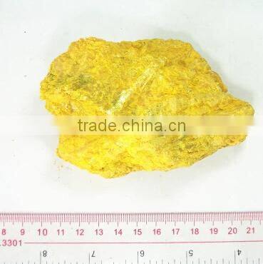Natural stone orpiment orpiment original raw mineral rock samples