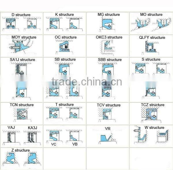 462 rubber mechanical oil seal