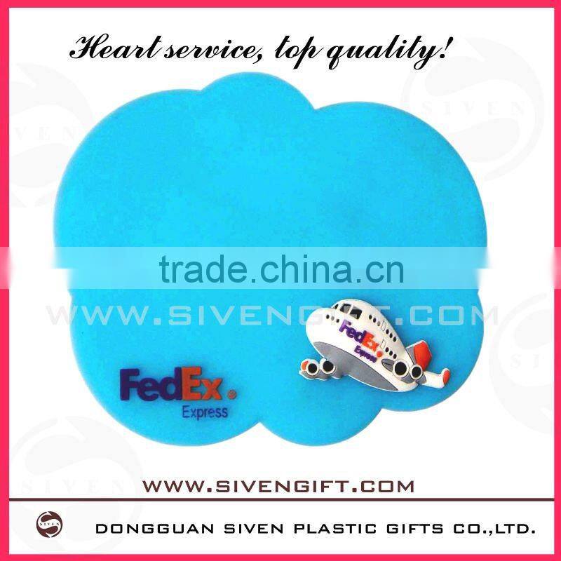 rainbow pvc brooch for promotion gift