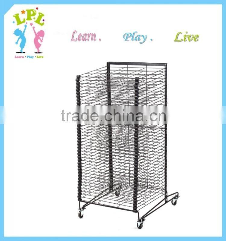 40 Large Shelf Mobile Paint Drying Rack School Pre-School Art Craft Early Years