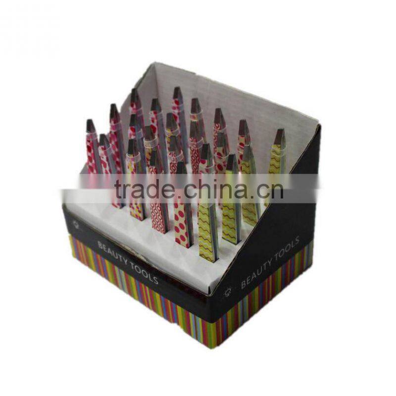 High end package eyebrow tweezers in plastic case
