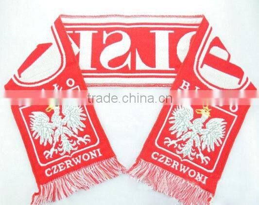High quality Custom fashion football scarf