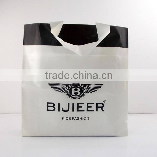 Hot!! fashion custom plastic gift bag with print, jumbo plastic gift bags, christmas gift plastic bag