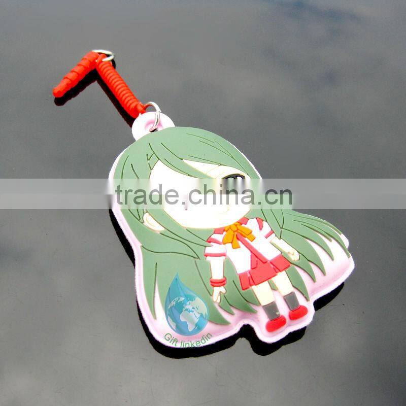 Soft pvc keychain