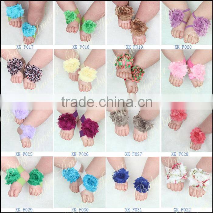 2015 New Trendy Fashion Top Baby headband/hairband with Foot wear sets