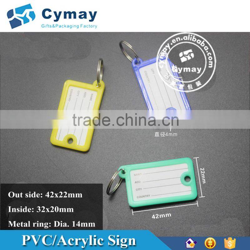Custom writable PVC sign direction sign plastic writing sign