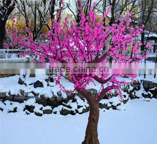 White LED Christmas modern light tree 2.5m rainproof outdoor use party tree