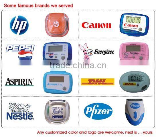 english instructions for using pedometer