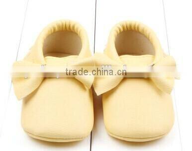 High quality warm casual genuine leather prewalker baby boy shoes moccasins one dollar shoes
