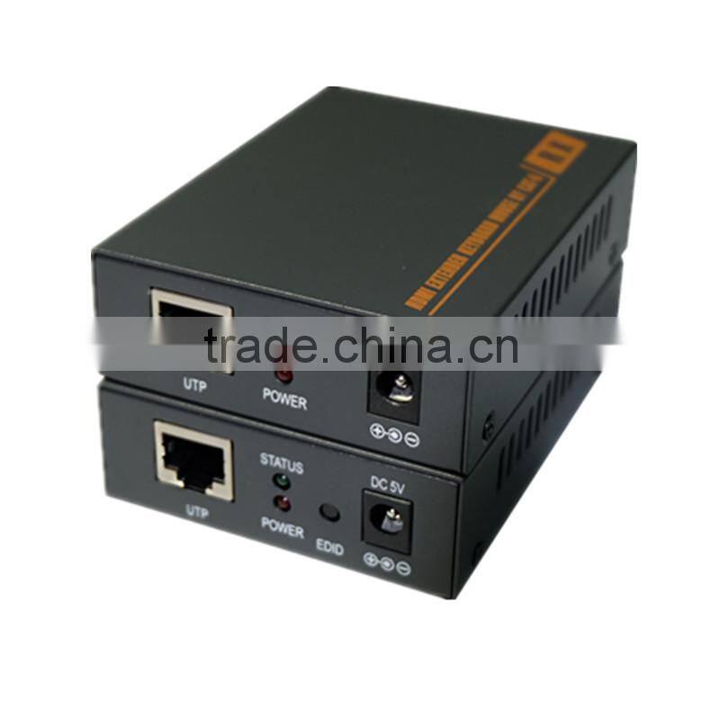 China supplier 1080p HDMI KVM Extender with USB support keyboard mouse tv transmitter up to 60meters
