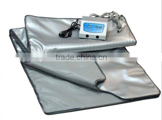 228 2 zones thermal slimming infrared hot sauna blanket infrared body wrap machine