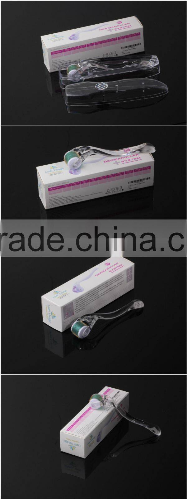 GTO 540 needles transparent handle microneedle roller korea derma roller