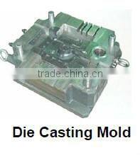 Iron casting platen for injection molding machine or die-casting machine