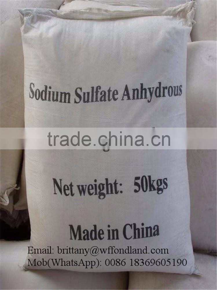 99% Min Sodium Sulphate price Anhydrous/ Na2so4/Glauber Salt/Good Price Sodium Sulphate