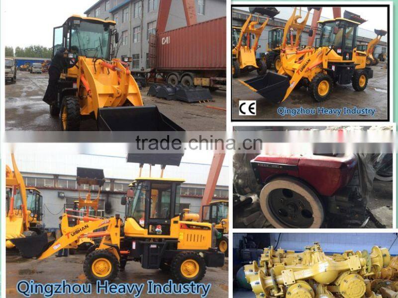 Powerful preformance China agricultural small wheel loader