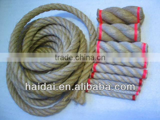 hot sale twisted 3 strand Decorative rope
