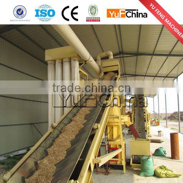 B500*8m belt conveyor used for pellet plant