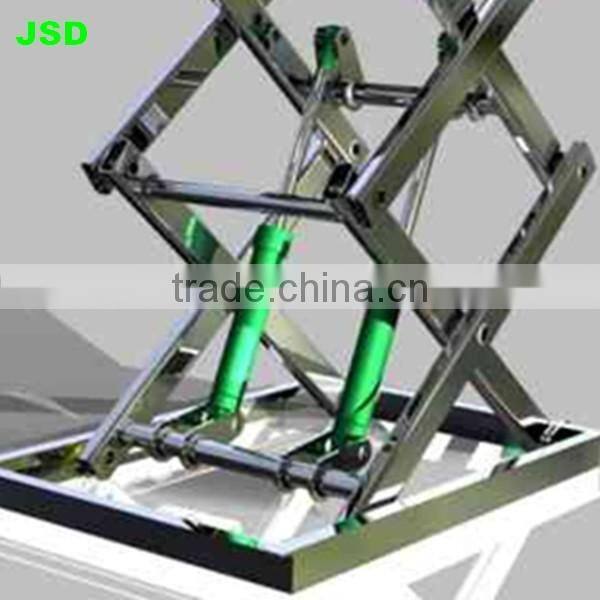 2016 Hot sales!!! JSD factory Multi-Stages Hydraulic Telescopic Ram for the spare parts of engineering machine