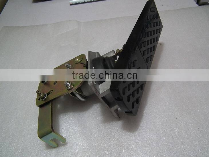 mechanical foot pedal for loader
