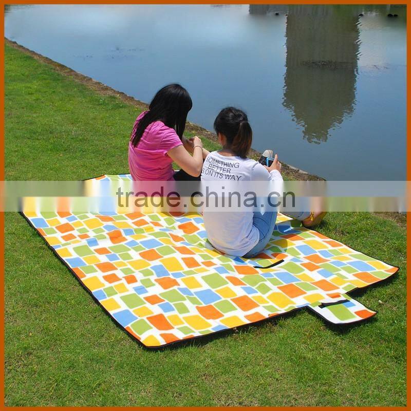 Factory supplied new design beautiful microfiber beach blanket