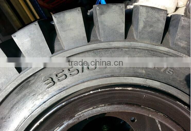 Forklift solid tire 250-15 300-15 355/65-15 32x12.1-15
