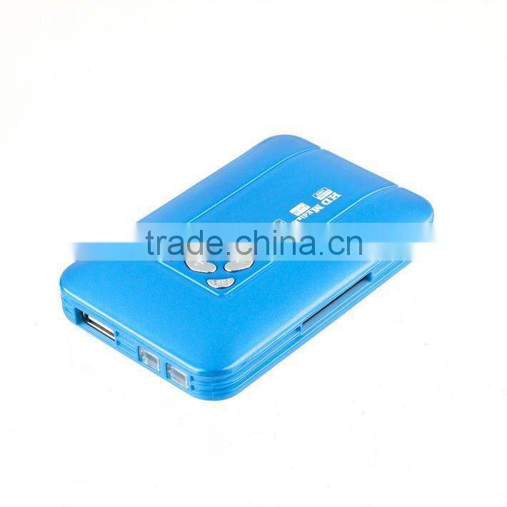 1080P Full HD USB HDMI SD/MMC 3D TV Movie Media Player Box + Remote Controller