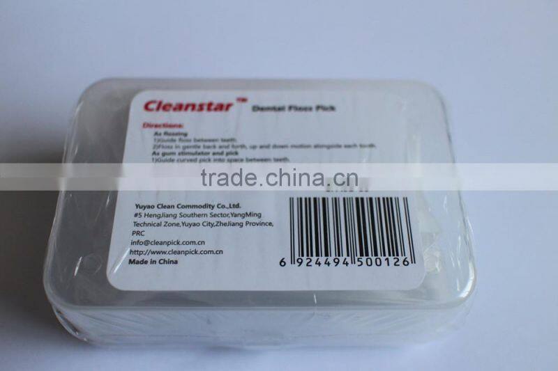 Personal cleaning supplies dental floss