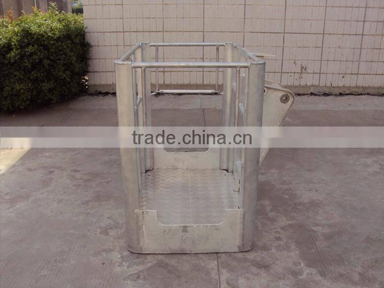 Working basket for crane aerial work platform crane