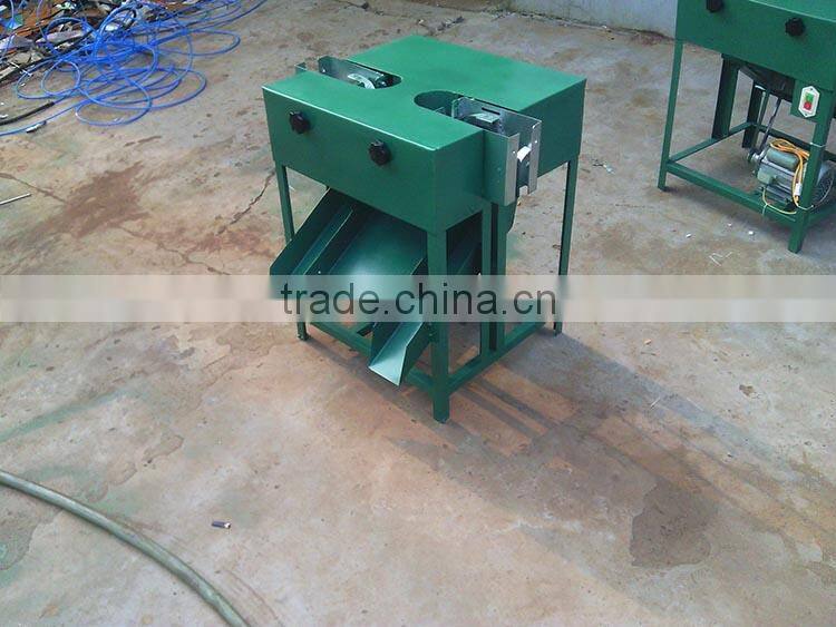 High efficiency fresh garlic root cutting machine