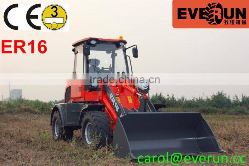Everun ER16 Farm tractor Front End Loader mit 1.6 ton CE Approved Radlader