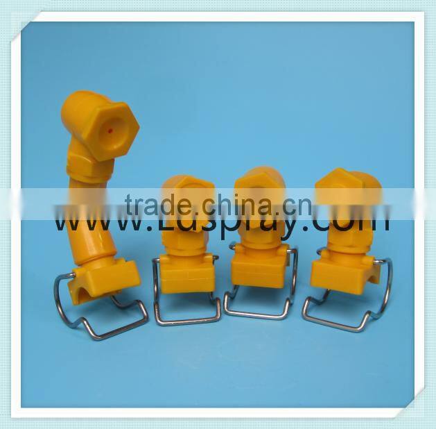 New condition Clamp clip hollow cone nozzle for metal cleaning and surface treatment