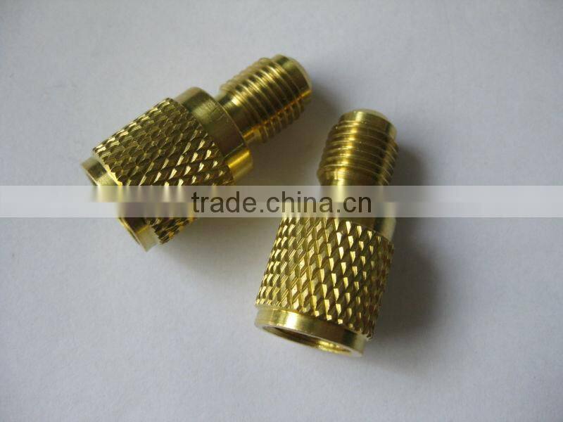 R410 charging adapter / R410 switch connector / R410 Rigid Adapter with Depressor and Valve