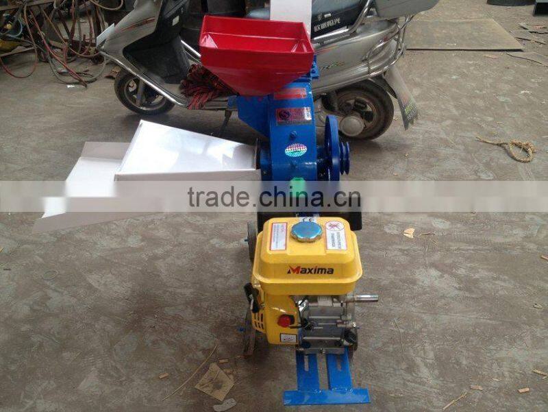 New dual functional motor operated chaff cutter for hay