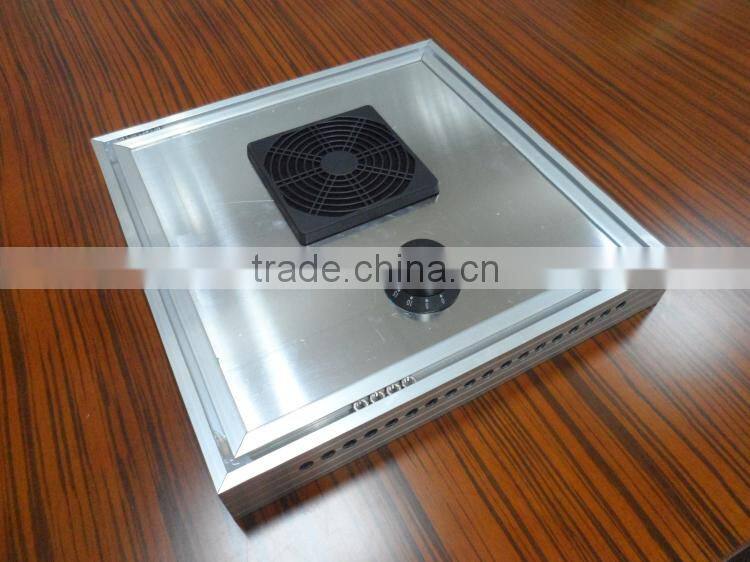Eco-friendly greenhouse ventilation solar attic fan