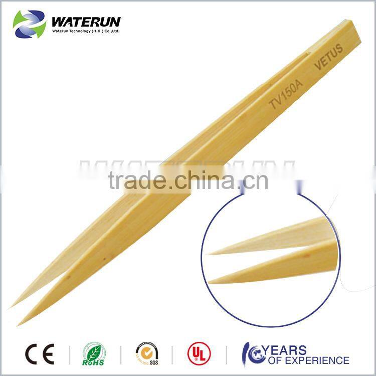 Natural Vetus TV-150A pointed bamboo tweezer