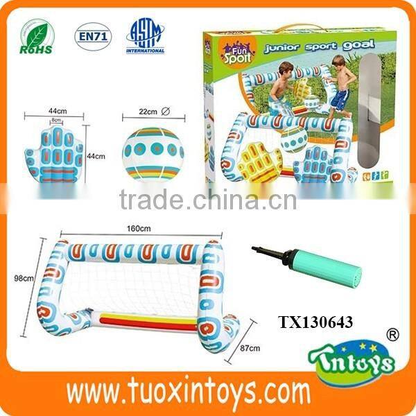 inflatable soccer goal post, portable inflate football goals