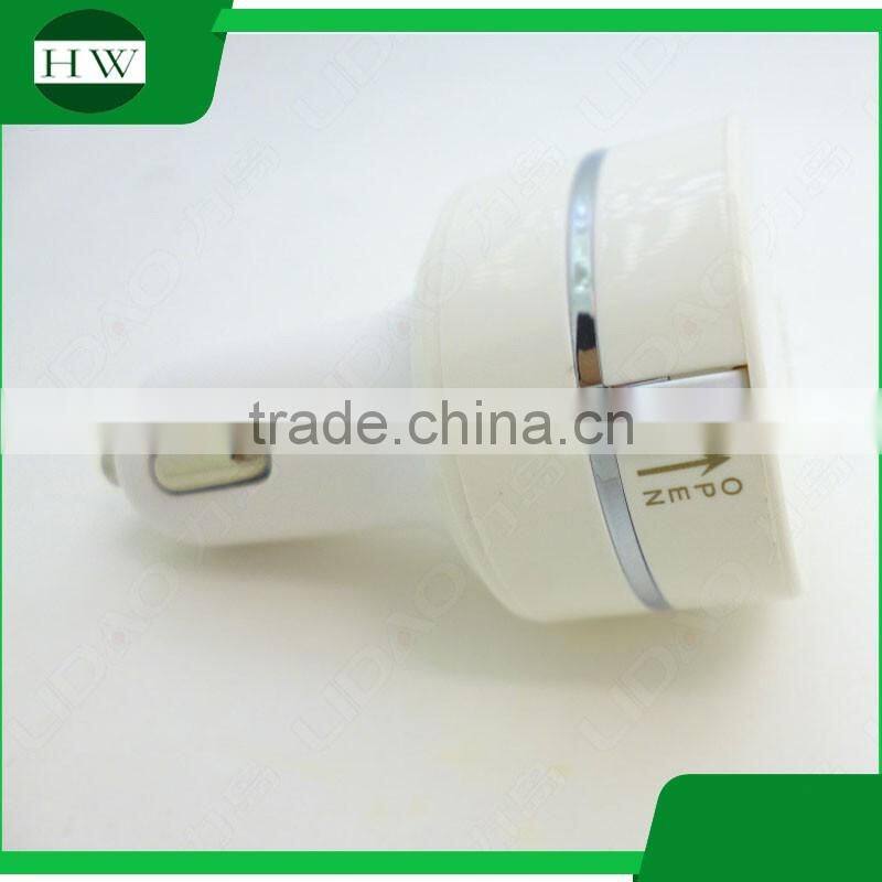 USB adaptor box set charging cable car charger 3 in 1 travel car charger with retractable cord/retractable car charger