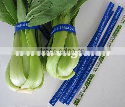 Farm Use Waterproof High quality Paper Printed vegetable twist tie