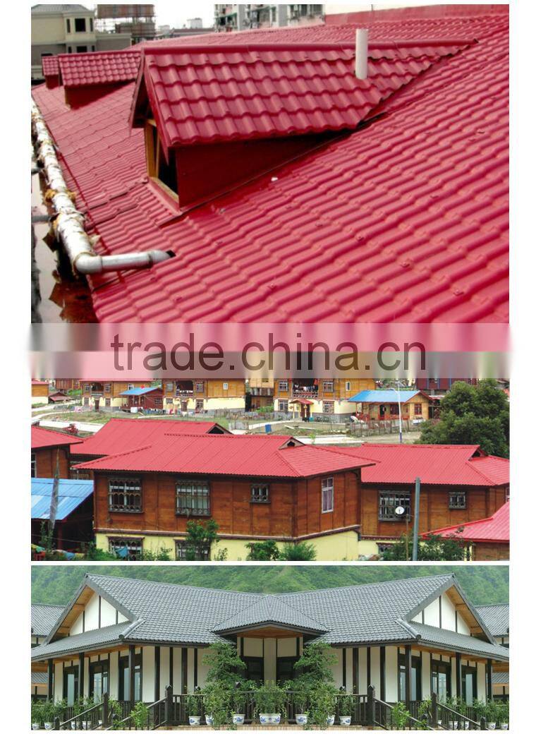 ASA coated synthetic resin roof panel