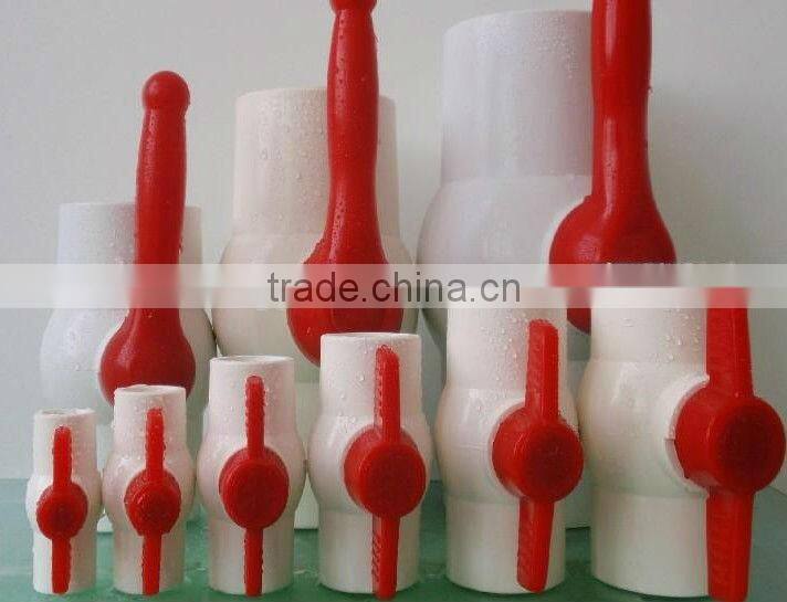 9102G PVC octagonal plastic ball valve