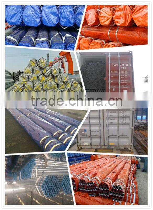 Galvanized Steel Tubes Threaded 3 inch