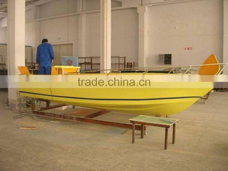 Rilaxy CE Certificated 2015 New 6m 20ft Fiberglass Fishing Boat for Sale