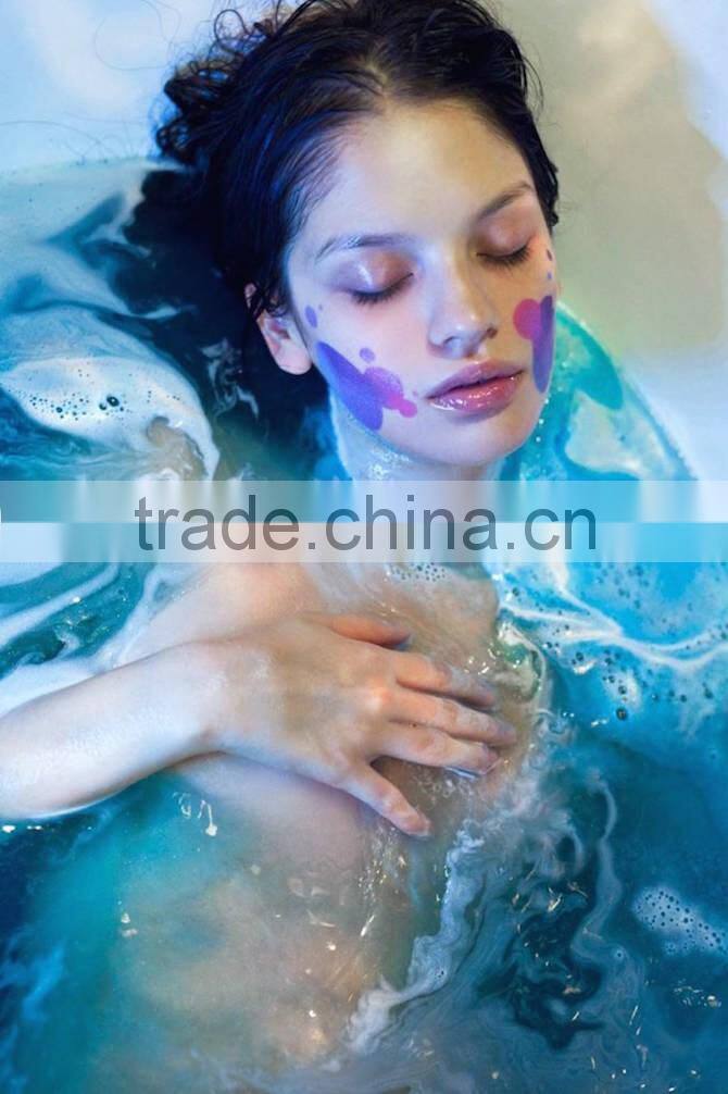 High essence oil Rose dry flower SPA bath fizzy/bombs whitening