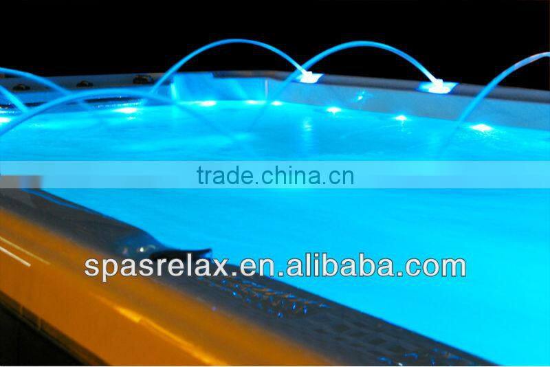 Luxury 32inch Pop-Up TV Swimming Spa Poosexy massage spa pool