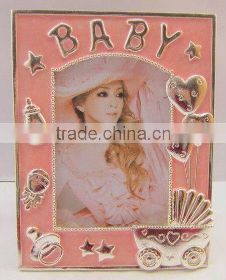 4x6" metal beautiful cheap photo frames